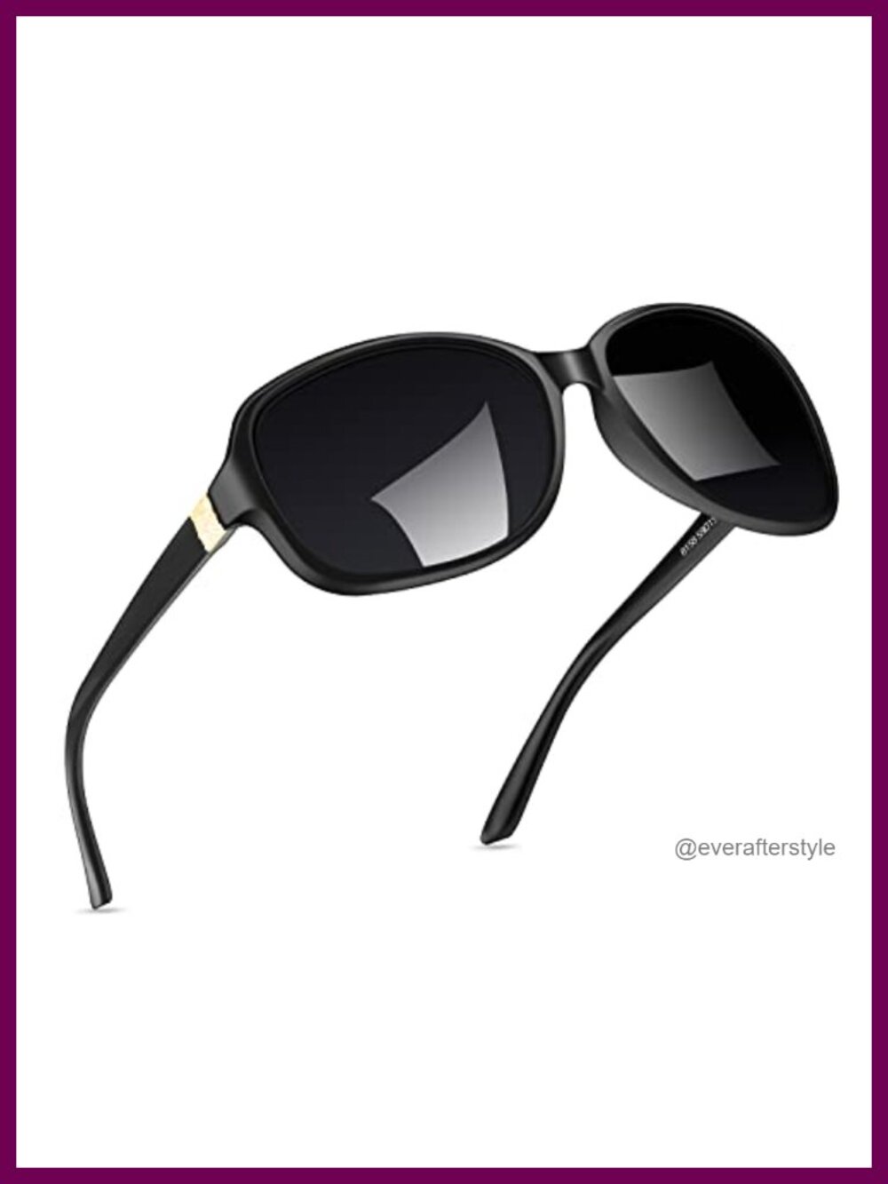 Polarized Wraparound Sunglasses UV400 Protection PC Frame Lightweight